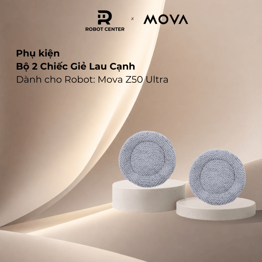 Bộ 2 Chiếc Giẻ Lau Cạnh Cho Mova Z50 Ultra