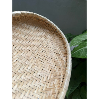 Rổ tre oval decor bánh, trái cây, size mini và size lớn