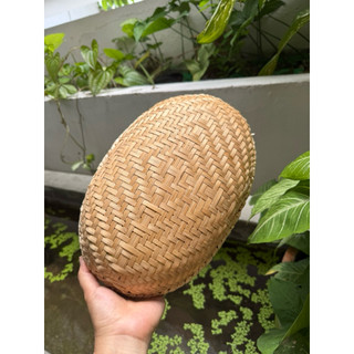 Rổ tre oval decor bánh, trái cây, size mini và size lớn