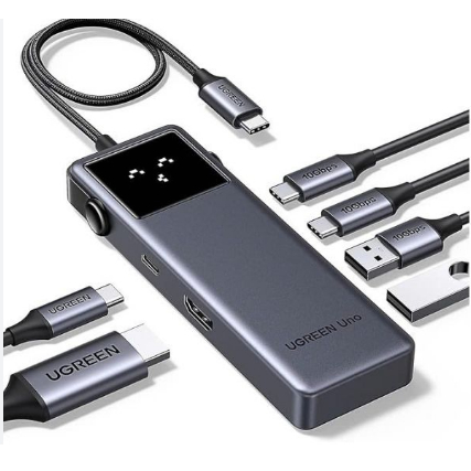 Bộ chuyển Type C ra HDMI - USB - LAN Ugreen 15495, 15596, 15598, 45000, 35998 Uno