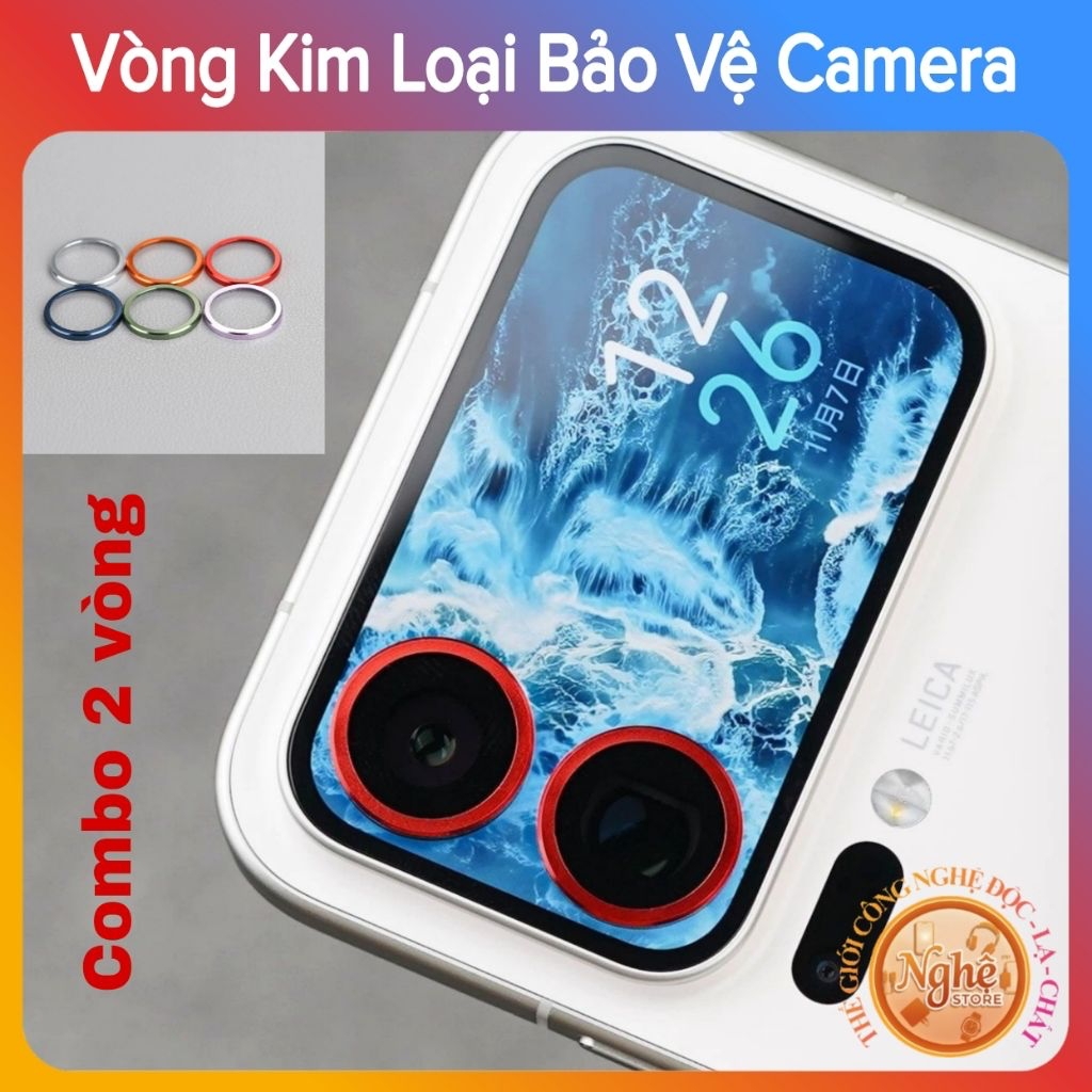 Vòng Bảo Vệ Camera Mi 17 Pro,17 Pro Max