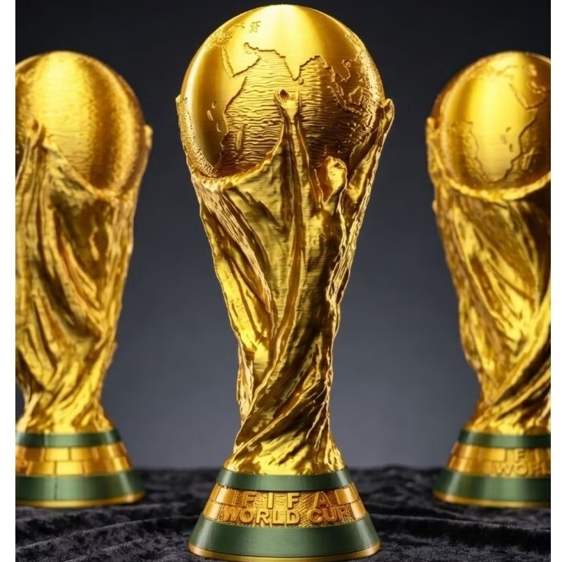 Mô Hình Cúp Vô Địch Thế Giới - World Cup – Trang Trí Bàn Làm Việc, Phòng Game,Quà Tặng
