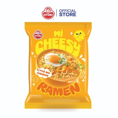 Combo 3 Gói Mì Cheesy Vị Phô Mai Cheddar Otoki 110g