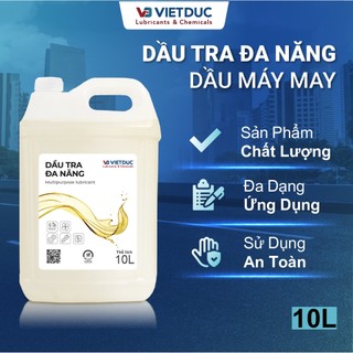 Dầu tra đa năng/ Dầu máy may - Phụ gia chống gỉ, chống ôxi hóa (Can 10L/ Can 20L)