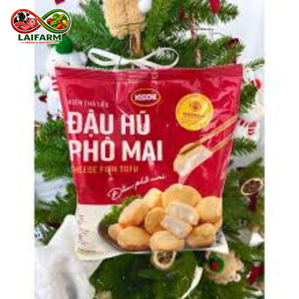 [Laifarm] [HỎA TỐC HN] - COMBO 2 Gói Viên thả lẩu đậu hũ phô mai thả lẩu Manwah Icook 500g