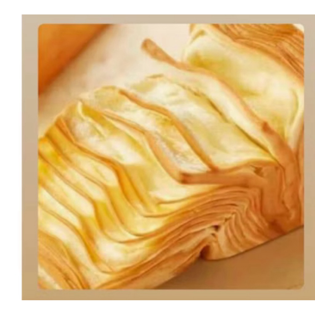 10 Chiếc Bánh mì ngàn lớp mini, bánh gối bơ sữa sandwich ngàn lớp Ranli (gói 80g)