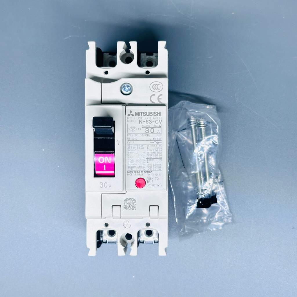 [Mới]  CB  Khối  2 Pha  Mitsubishi 30A hàng mới