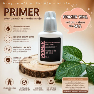 Primer liên kết mi _khử dầu trên mi thật _liên kết tăng độ bền mi đến 40-60%_ Dụng cụ nối mi _ Phụ liệu nối mi Mi Tâm