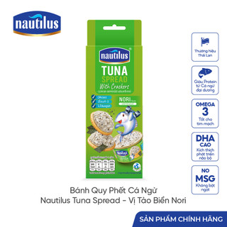 HOT LIVESTREAM - Mua 2 tặng 2 - Bánh Quy Phết Cá Ngừ Nautilus