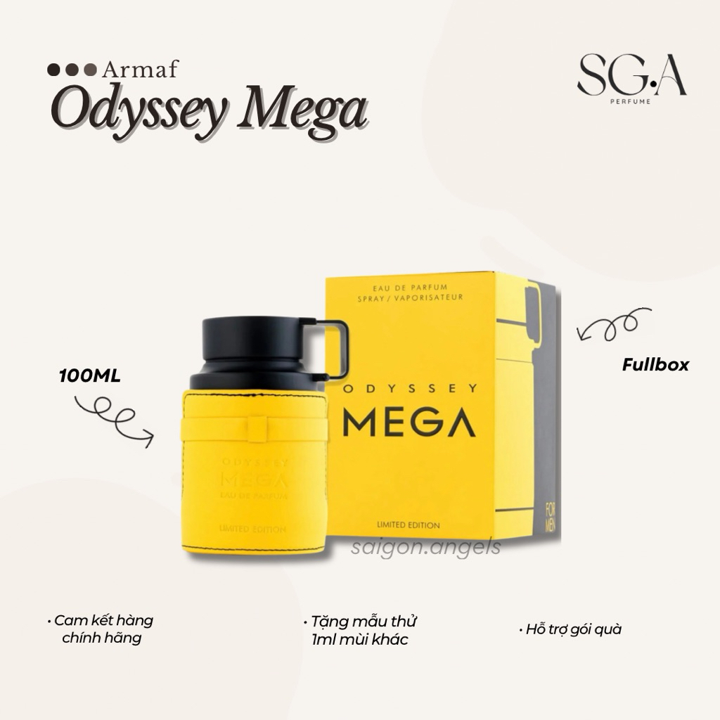 Nước hoa Odyssey Mega • Fullbox 100ml