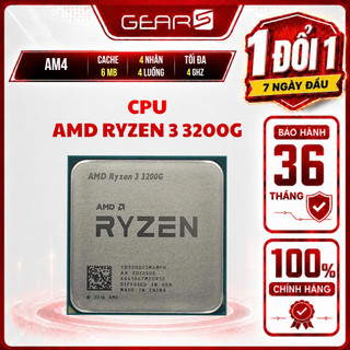 [FULL VAT] Bộ vi xử lý AMD Ryzen 3 3200G Tray - Bảo hành 36 Tháng