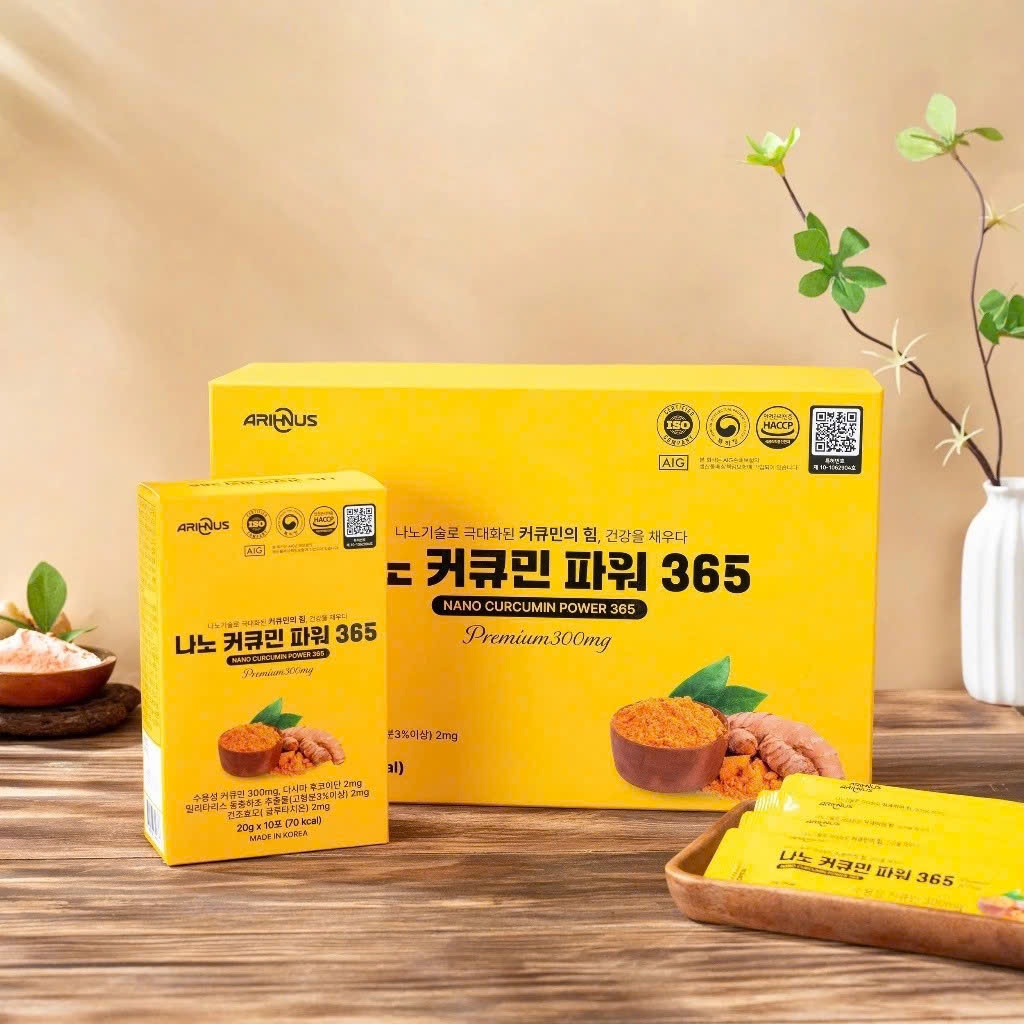 [Tách lẻ] Nghệ Nano Curcumin Power 365