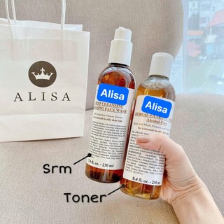 Bộ Sản Phẩm Sữa Rửa Mặt , Toner Hoa Cúc K/i/e/h/l/s - ALISA