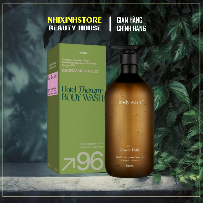 Sữa Tắm Hương Nước Hoa Hetras Hotel Therapy Body Wash No.07 Hotel Wood
