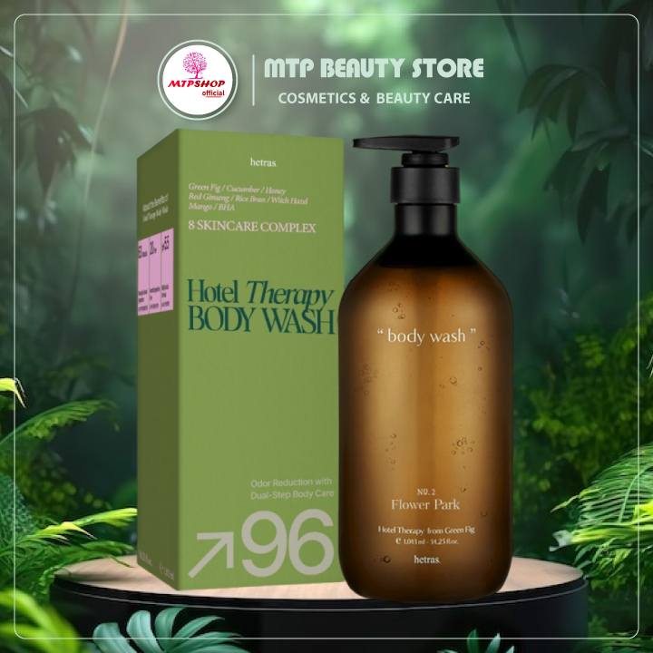 Sữa Tắm Hương Nước Hoa Hetras Hotel Therapy Body Wash No.07 Hotel Wood