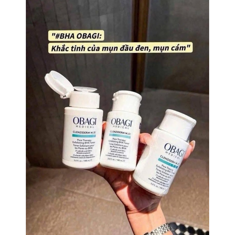 [Đại lý chính hãng] Dung dịch BHA OBAGI 2% 148ml bản mới | Tẩy da chết, giảm mụn và dầu thừa