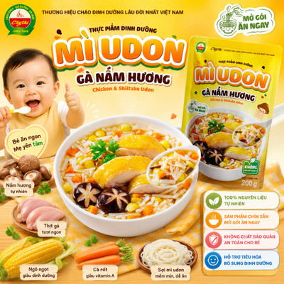 Mì Udon Gà Nấm Hương 200G - Cây Thị