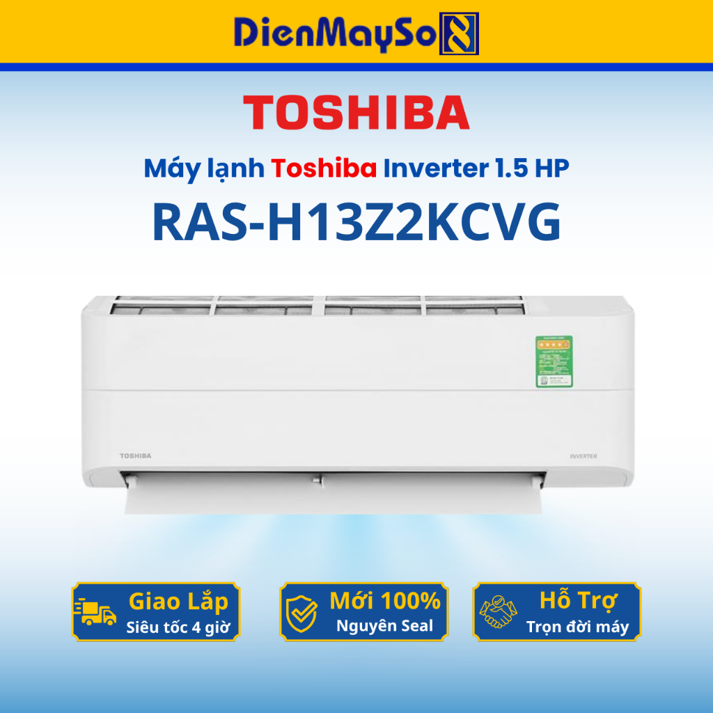 Máy lạnh Toshiba Inverter 1.5 HP RAS-H13Z2KCVG