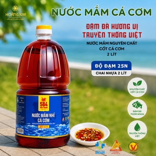 Nước mắm 584 nha trang 25 độ đạm - chai 2 lít