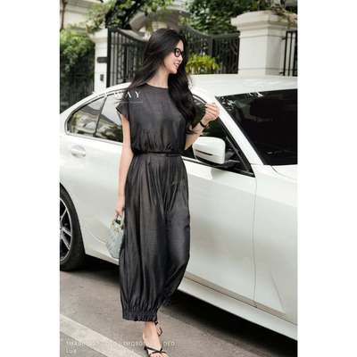 Set Áo Quần Hè Nữ MY WAY Form Rộng Lụa Sang Trọng 1MAB01997 1MQB01998  DE0