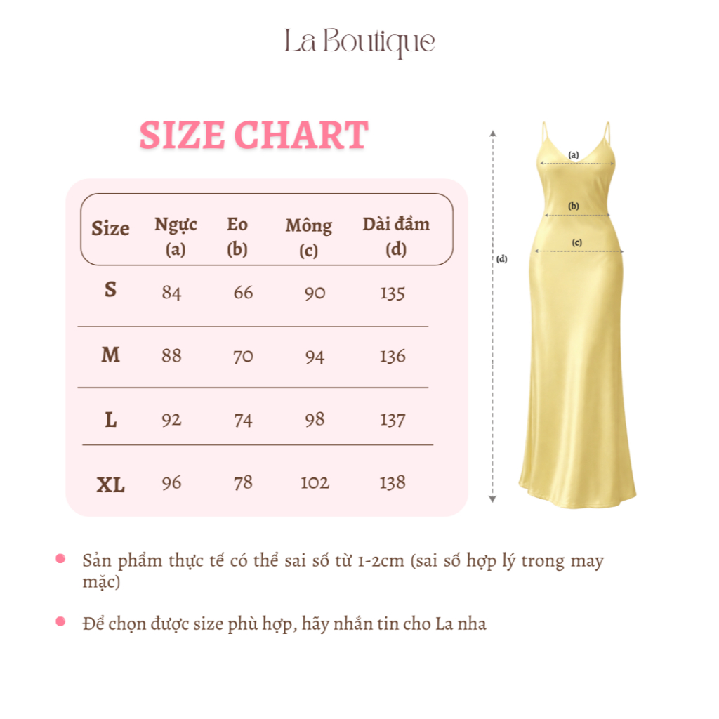 Đầm Lụa Hai Dây Cổ V Hở Lưng La Boutique SS26 - DD006-2604LAT | BigBuy360 - bigbuy360.vn