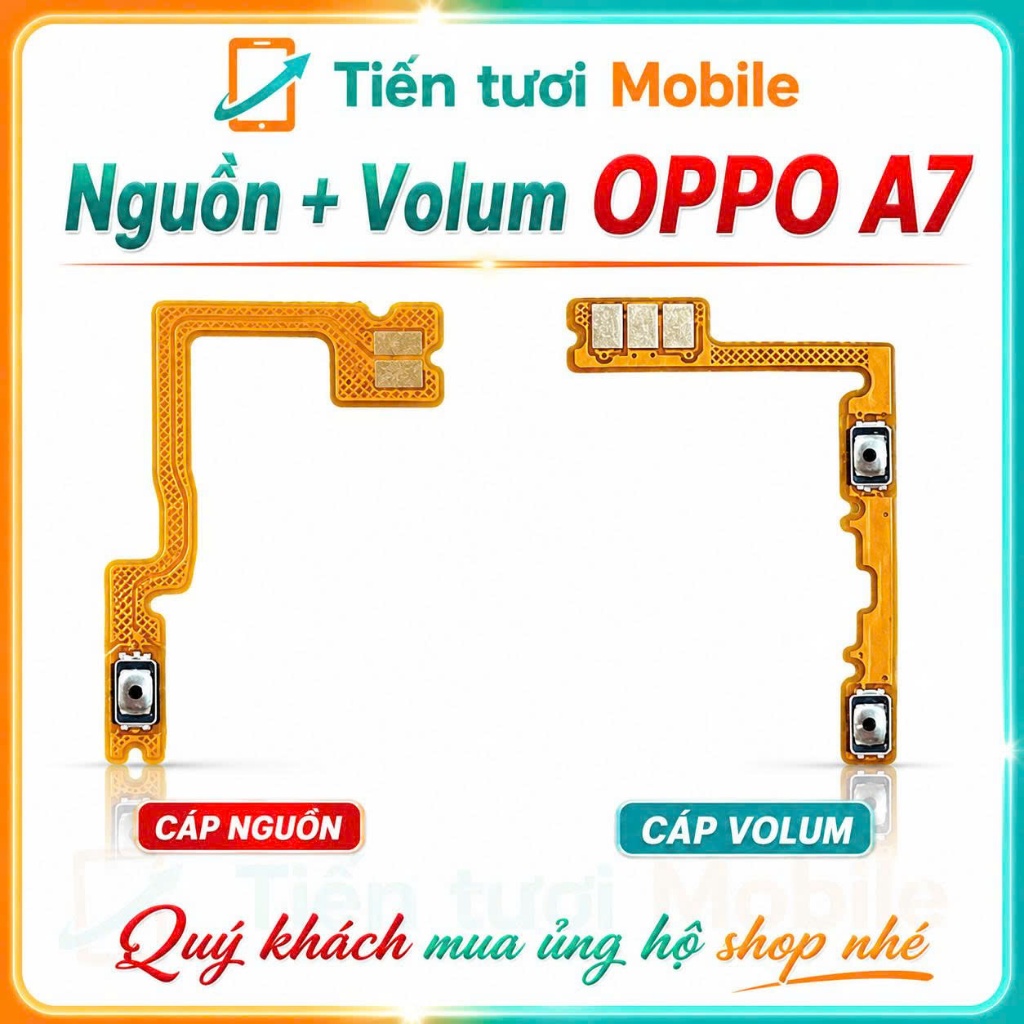 Cáp nguon  - Volum oppo A7