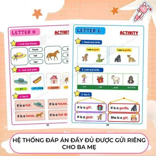 Sách - Luyện viết từ vựng Phonics Writing & Artivities 1 (Tài liệu bổ trợ Oxford phonic world)