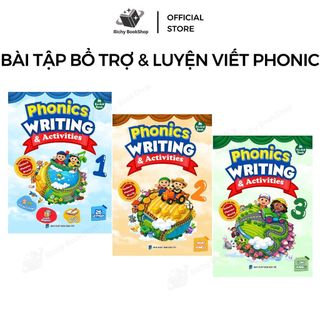 Sách - Luyện viết từ vựng Phonics Writing & Artivities 1 (Tài liệu bổ trợ Oxford phonic world)