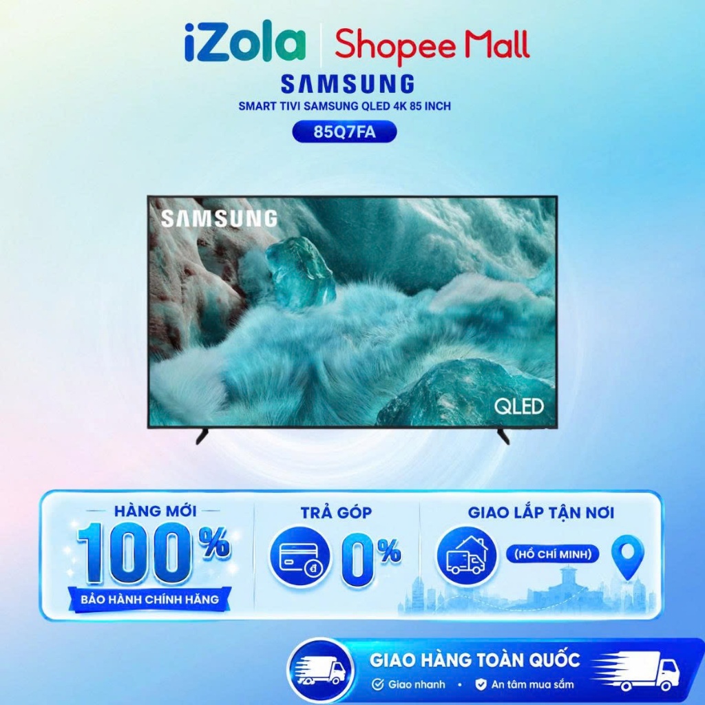 85Q7FA - Smart Tivi QLED Samsung AI 4K 85 inch QA85Q7FA - Hàng chính hãng