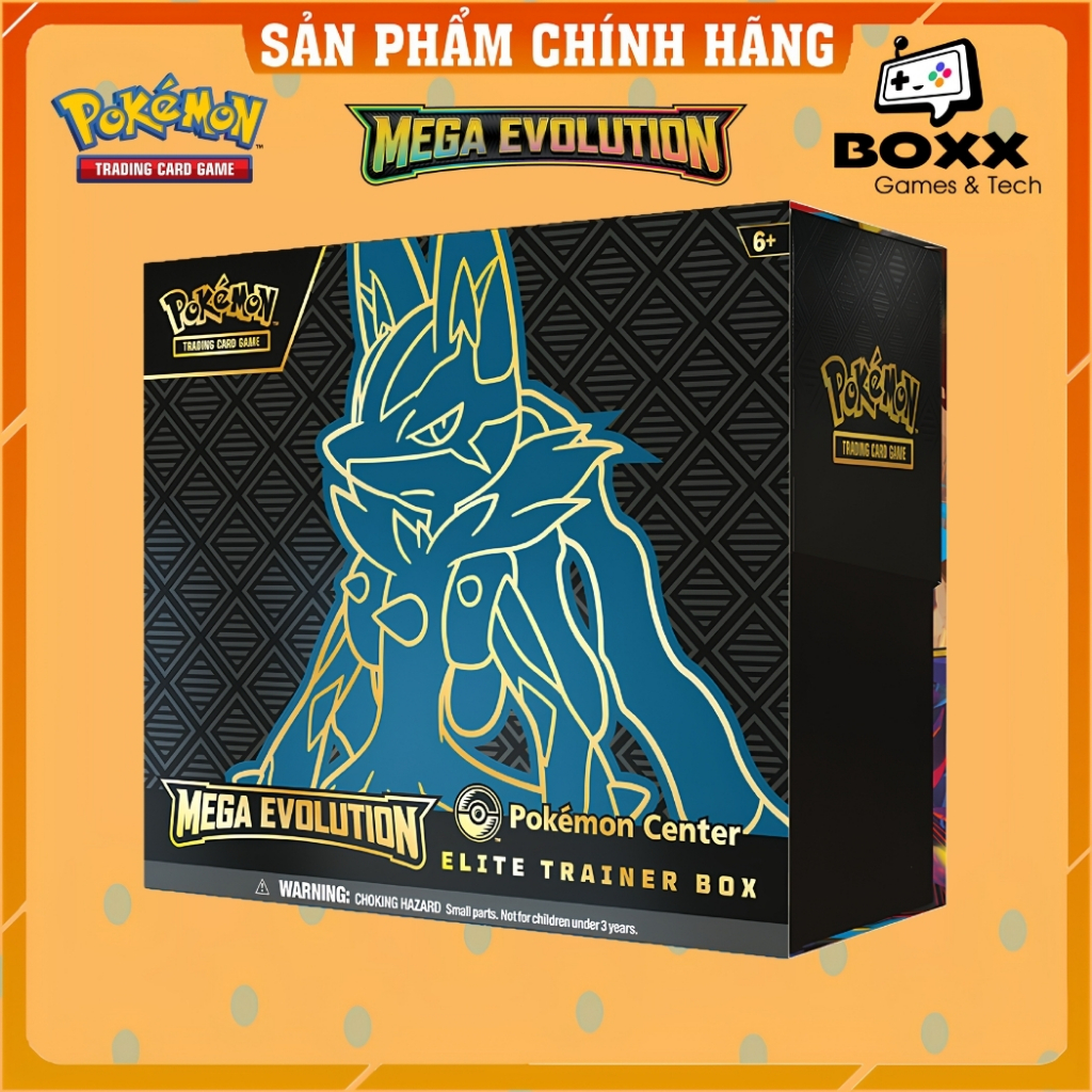Pokemon TCG: Mega Evolution Pokemon Center Elite Trainer Box - Mega Lucario
