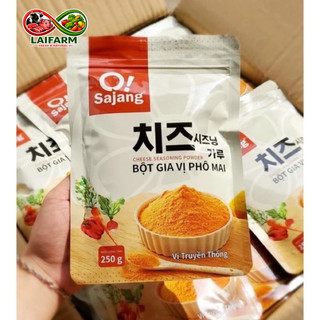 [Laifarm - Hỏa tốc HN] COMBO 2 Gói Bột Phô Mai Osajang Hàn Quốc lắc khoai tây, bánh gạo thơm ngon, béo ngậy gói 250g