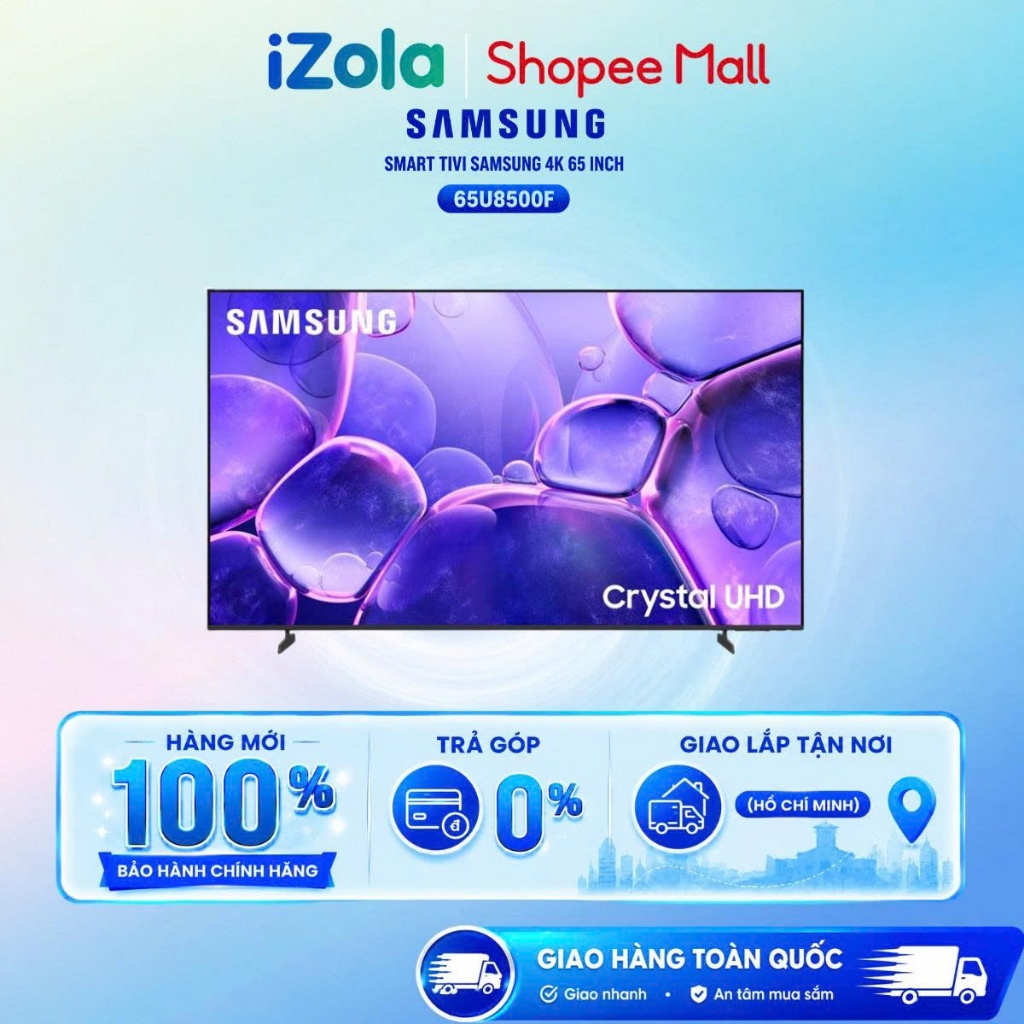 65U8500F - Smart Tivi Crystal UHD Samsung 4K 65 inch UA65U8500F - Hàng chính hãng