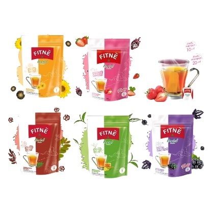 Trà Túi Lọc Thảo Mộc Fitne Herbal Thái Lan