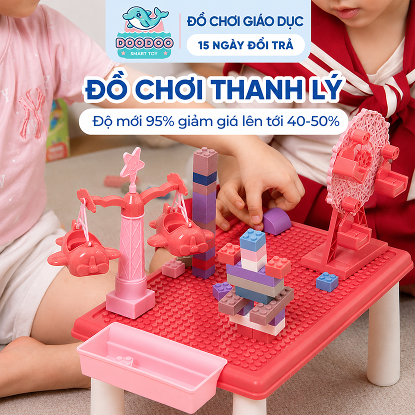 (XẢ KHO SẬP SHOP) Đồ chơi giáo dục, đồ chơi tư duy trong shop - Doodoo shop