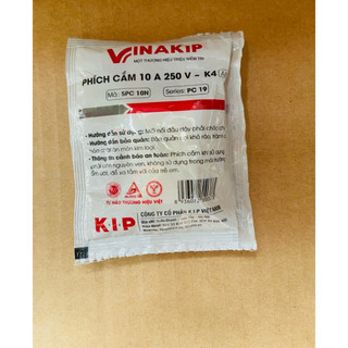 Phích cắm 2 chân vinakip 10A K4, 250v