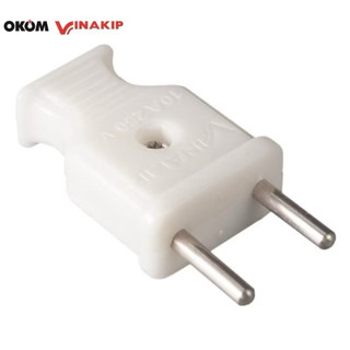 Phích cắm 2 chân vinakip 10A K4, 250v