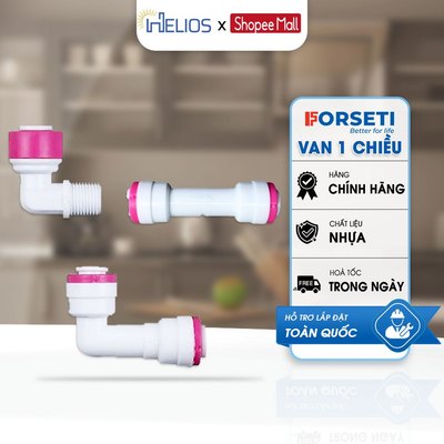 Van 1 Chiều Máy Lọc Nước RO Phi 6 Chính Hãng – Loại Vặn Ren Cắm Nhanh Cho Karofi, Kangaroo, Sunhouse