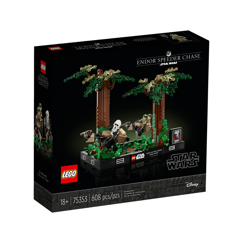 Đồ chơi lắp ráp LEGO Star Wars Endor™ Speeder Chase Diorama 75353