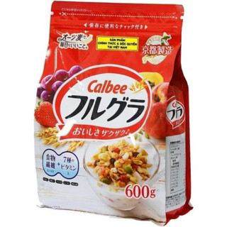Ngũ cốc calbee nhật trắng/ đỏ túi 750g - 700g - 600g