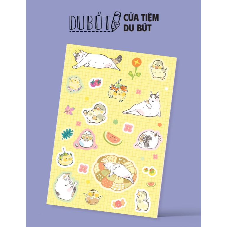 Sticker - Pet's time A6 (Lê Thư)
