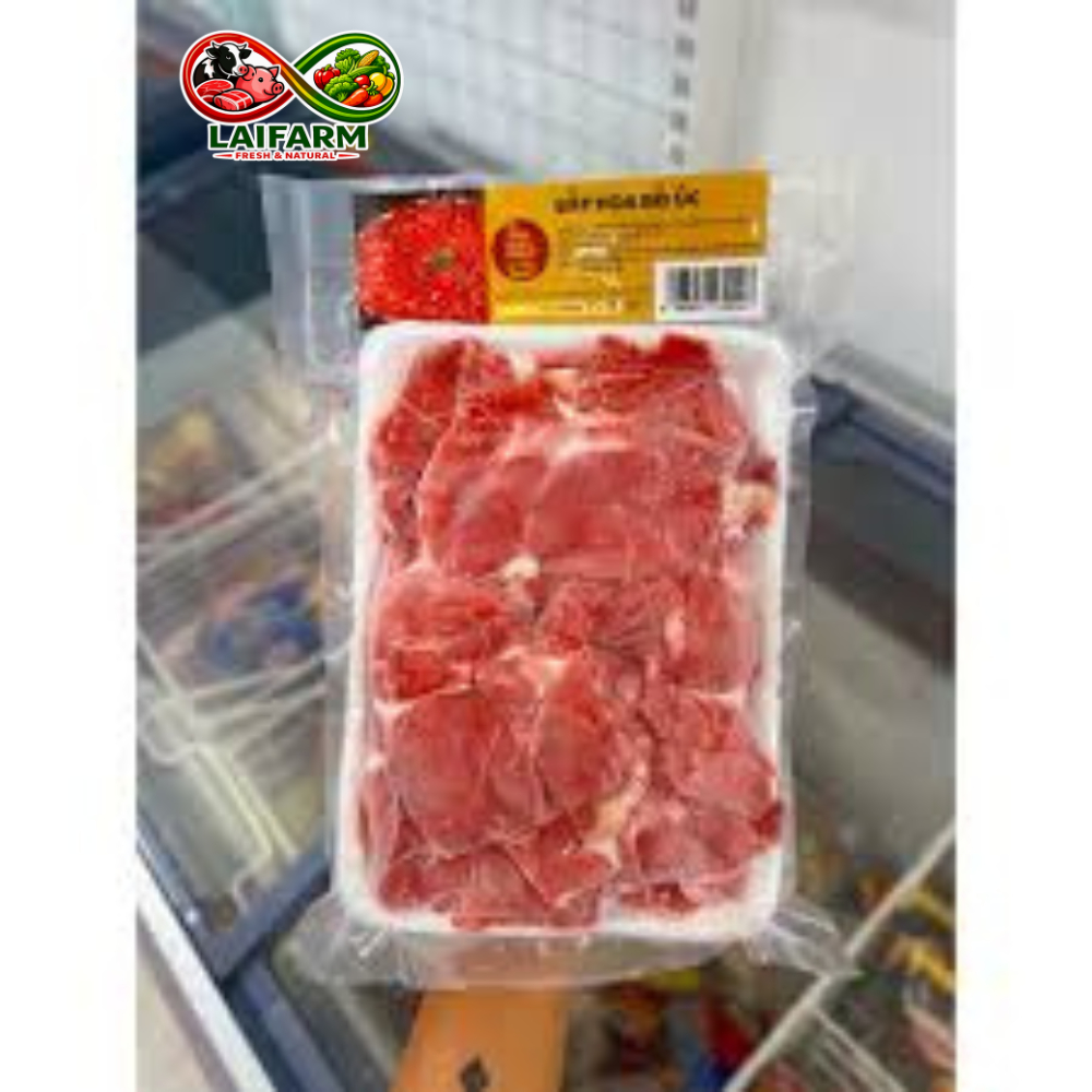 [Laifarm] [HỎA TỐC HN] - Gù hoa bò Úc, Bắp hoa bò Úc, ba chỉ bò Mỹ TPFood 500g