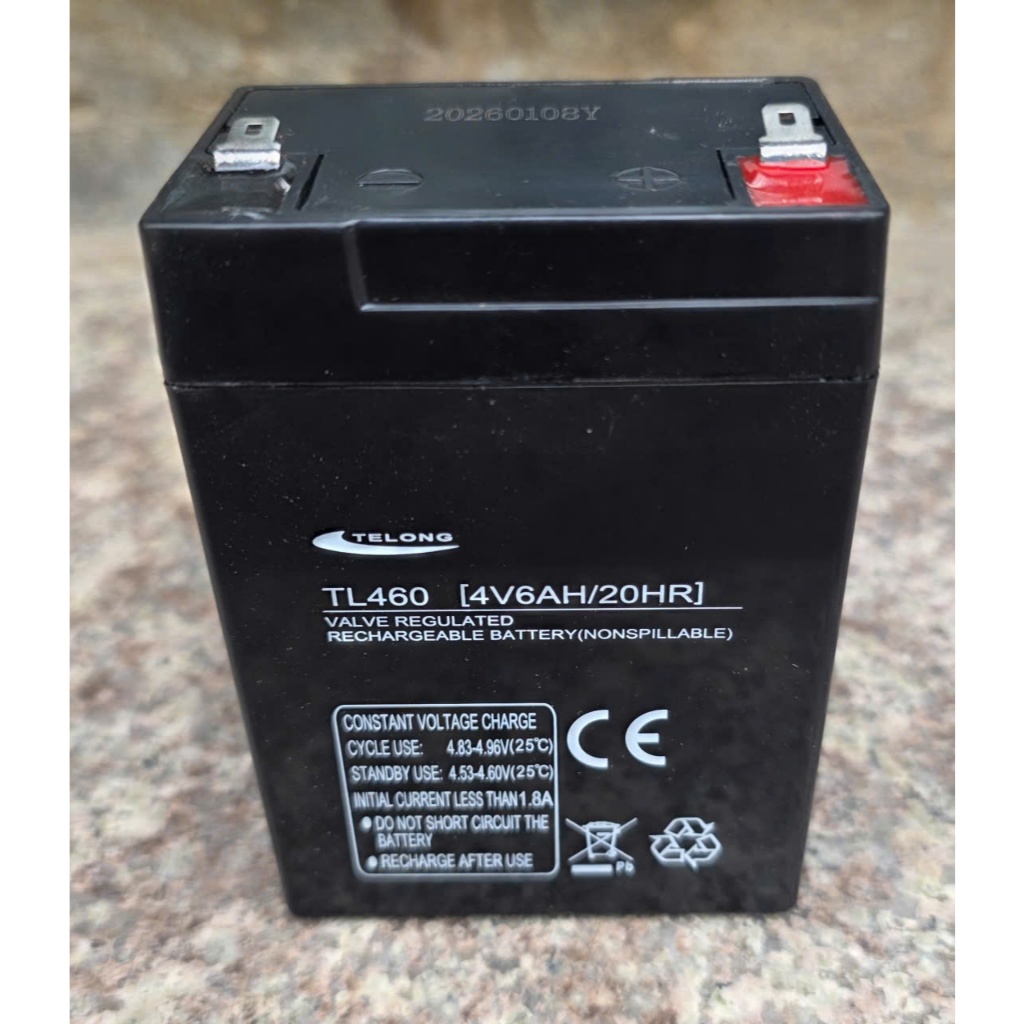 Ắc quy cân điện tử 4V-6Ah - Telong TL460