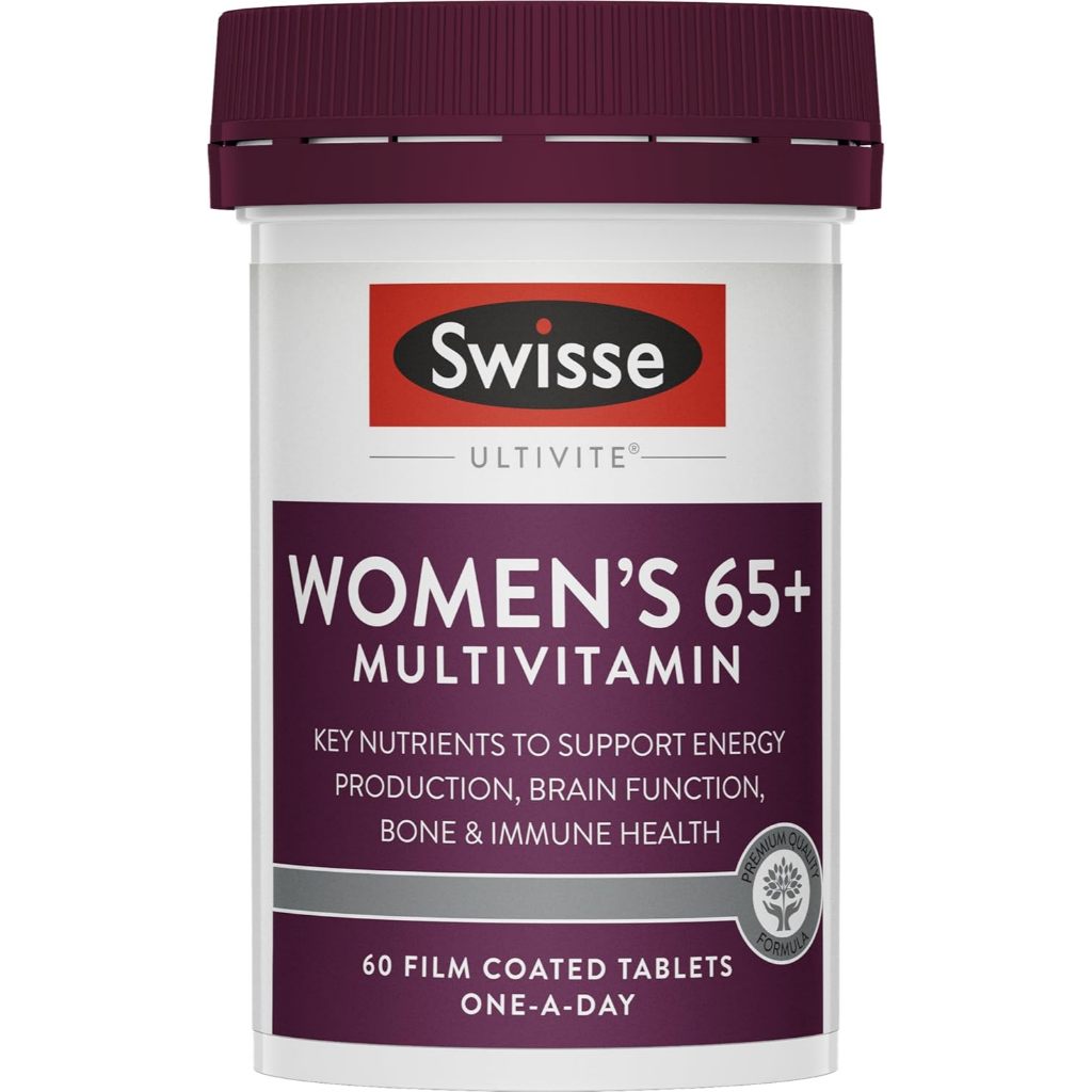 Swisse Ultivite Women's 65+ Multivitamin - 60 Tablets