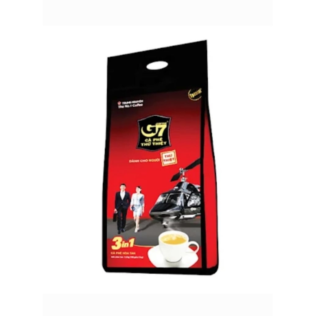 Cà Phê Sữa G7 3in1 Trung Nguyên (Bịch 100 Gói)