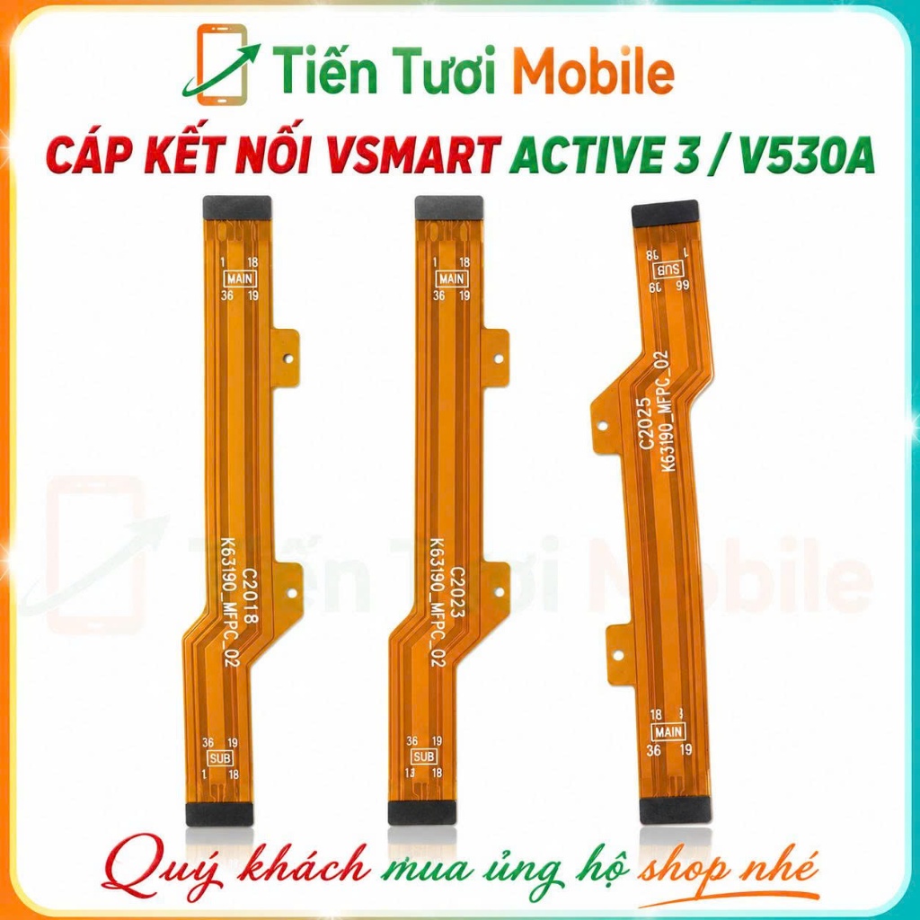 Cáp Kết Nối Bo Sạc Lên Main Vsmart Active 3 / V530A