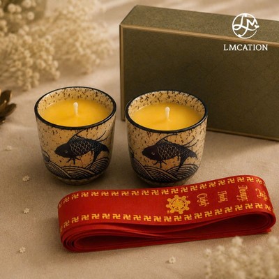 Cặp Nến Uyên Duyên & Dây Nguyện Ước – Phiên Bản Giới Hạn