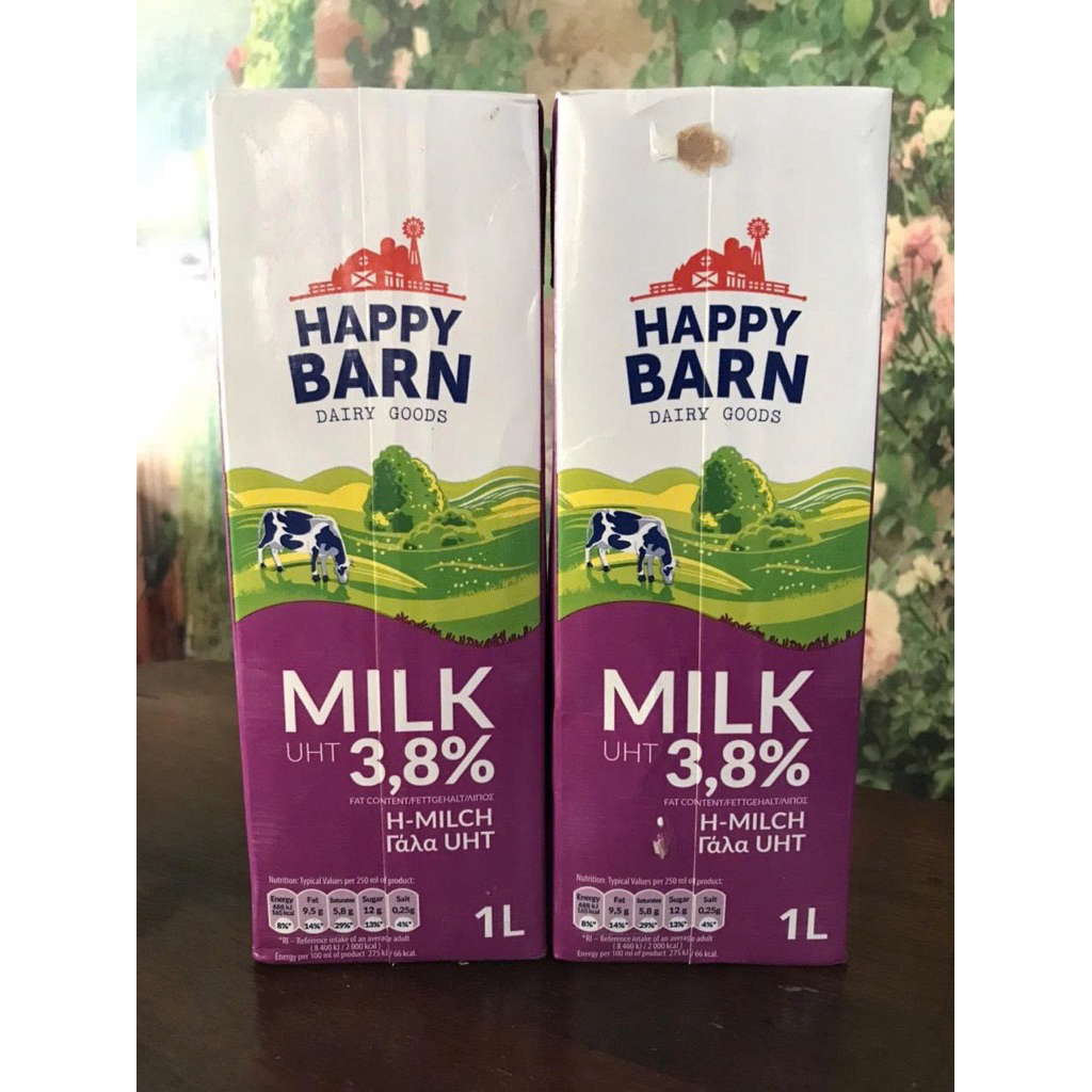 SỮA TIỆT TRÙNG HAPPY BARN 3.8%