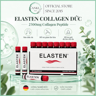 Nước Uống Đẹp Da Collagen Elasten 2500mg Đức 28 Ống Chống Lão Hóa - Anki Mall