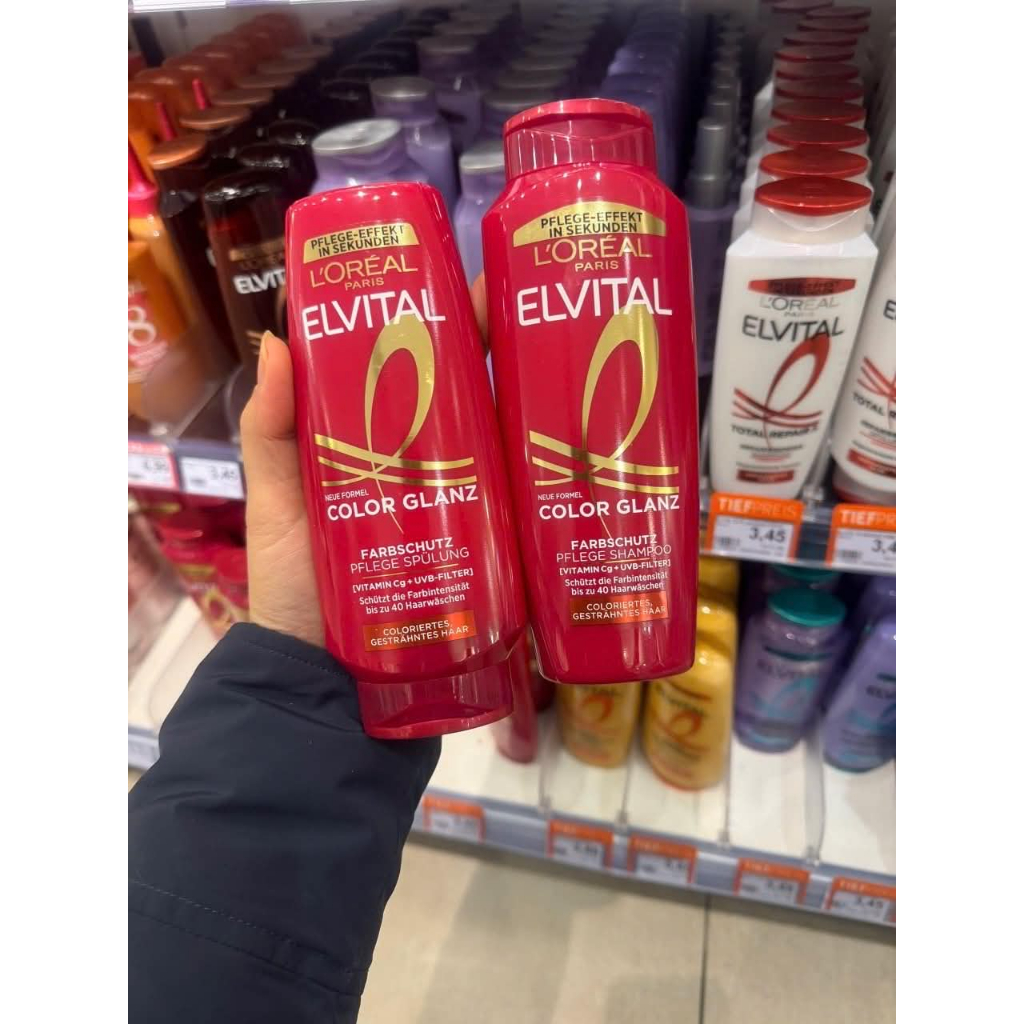 DẦU GỘI XẢ LOREAL ELVITAL Đức
