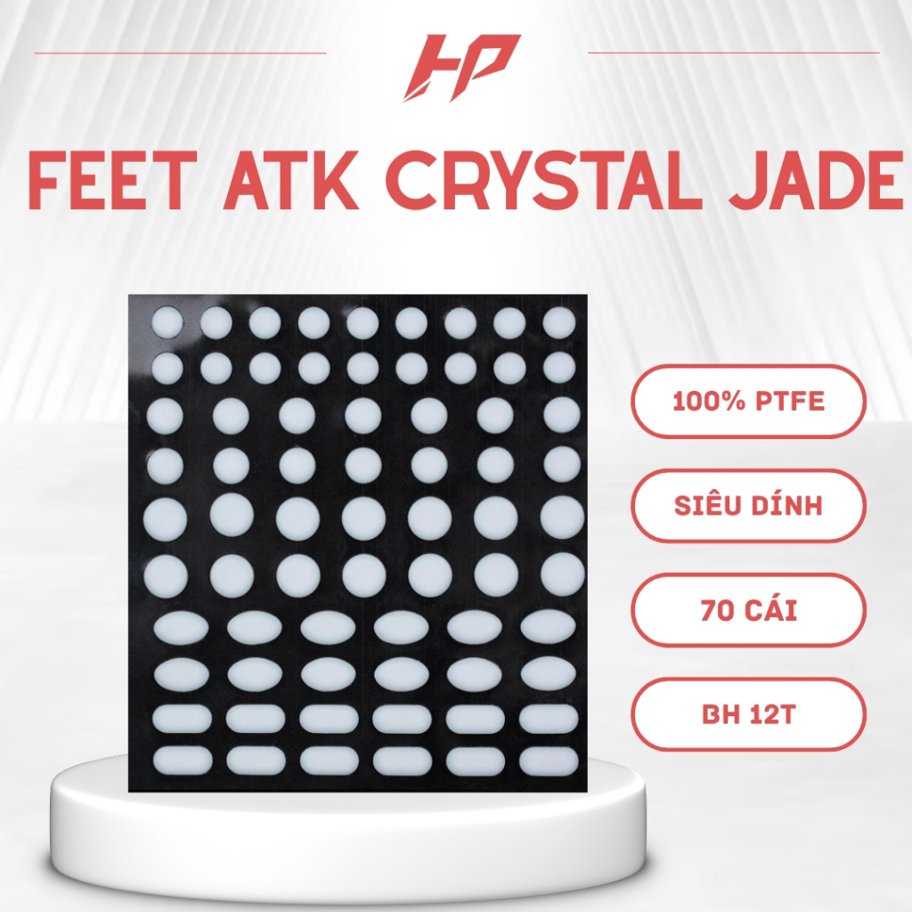 Feet Chuột Cao Cấp ATK 70 Miếng | Feet Dot PTFE Cao Cấp | Giảm Ma Sát | Tăng Độ Chính Xác Cho Chuột 
